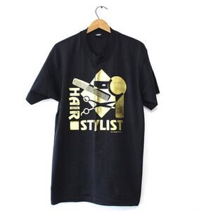 Vintage Hair Stylist T Shirt XL